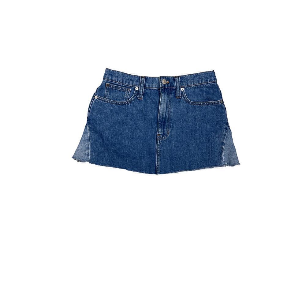 Madewell Blue Denim Mini Skirt Size 27